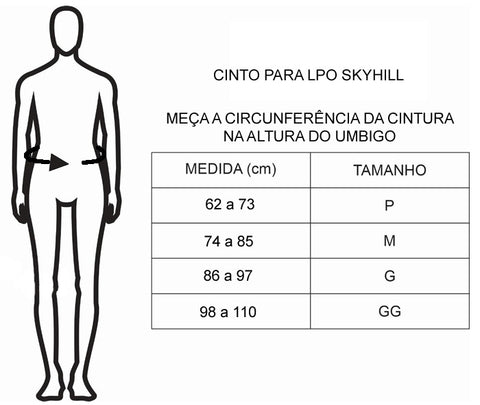 Cinto Lombar para LPO Defend